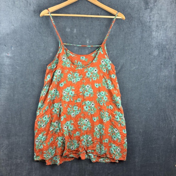 EUC NATURAL LIFE Women’s Boho Flowy Spaghetti Strap tank sz Large - Picture 7 of 8